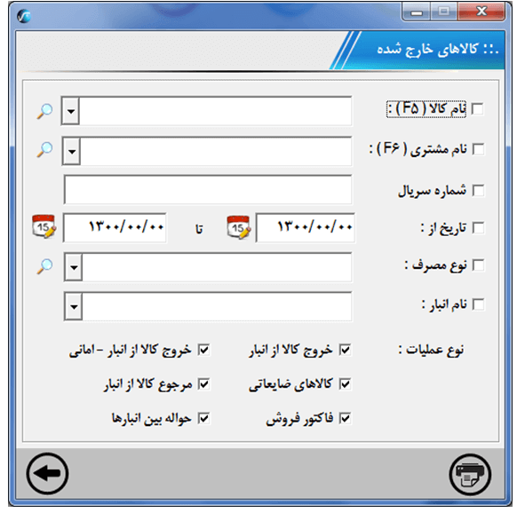 کالاهای وارد شده